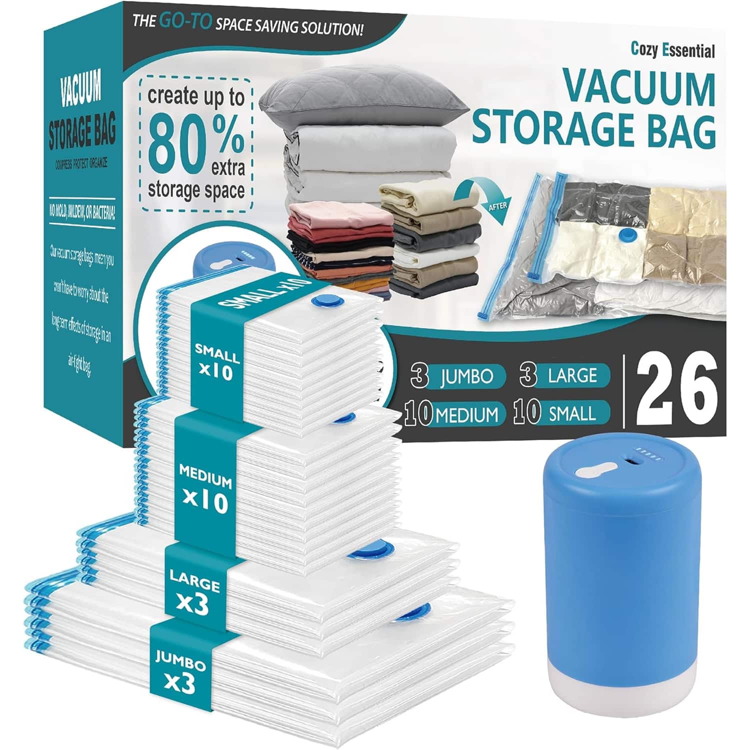 Best 5 Travel Vacuum Storage Bags of 2026: Maximize Your Luggage Space