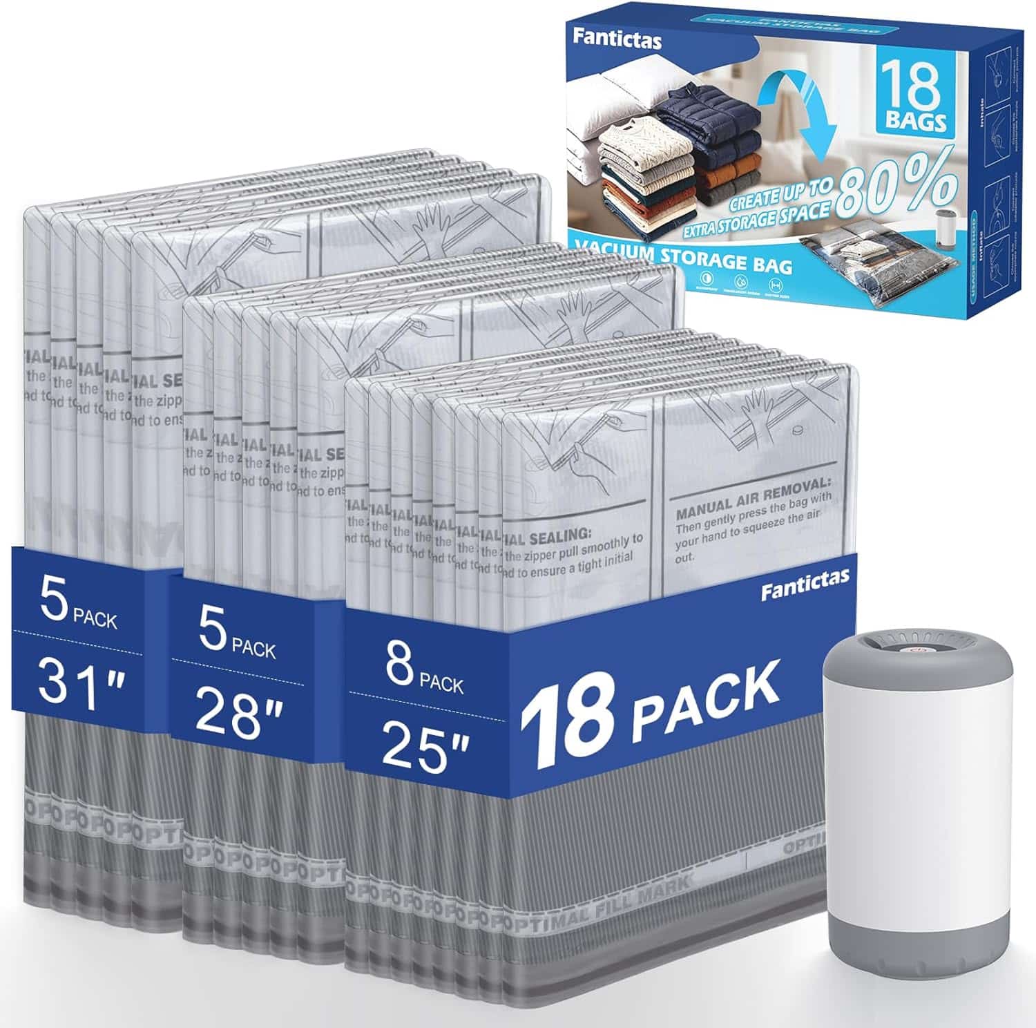 Best 5 Travel Vacuum Storage Bags of 2026: Maximize Your Luggage Space ...